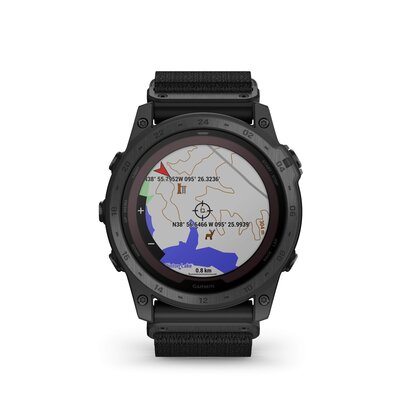 Garmin Tactix 7 Pro Solar Sapphire Black Nylon Band (+ pasek zamienny)