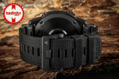 Garmin Tactix 7 Pro Solar Sapphire Black Nylon Band (+ pasek zamienny)