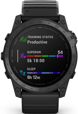 Garmin Tactix 7 Sapphire Black Silicone Band