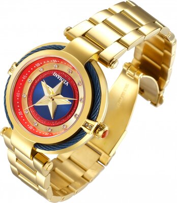 Invicta Marvel Quartz 40mm 36952 Captain America Limited Edition 4000pcs