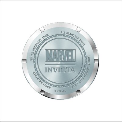 Invicta Marvel Quartz 44mm 29680 Captain America Limited Edition 3000pcs