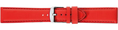 Skórzany pasek Morellato Pilates 4614B55.083 M, czerwony, ekoskóra