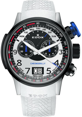 Edox Chronorally Chronograph 38001-tinnbu-bn BMW Limited Edition 2000pcs (+ zapasowy pasek)