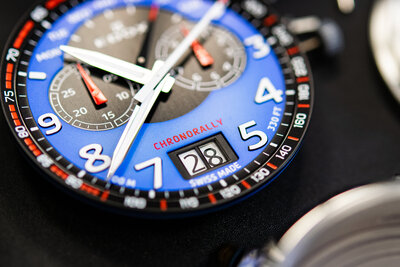 Edox Chronorally Quartz Chronograph 38001 TINR BUDN BMW Limited Edition 2000pcs (+ pasek zamienny)