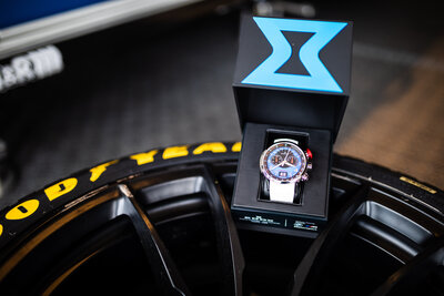 Edox Chronorally Quartz Chronograph 38001 TINR BUDN BMW Limited Edition 2000pcs (+ pasek zamienny)