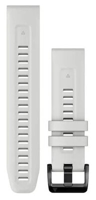 Pasek silikonowy Garmin 22mm (do Garmin Fenix 8/7/6 (47mm), Epix 2 itp.), biały V1, QuickFit, 010-13123-00