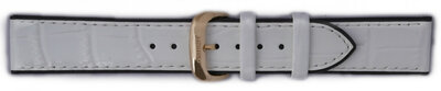 Skórzany pasek Orient UDDKUGW 19mm (do modelu CDB01), biały