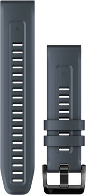Pasek silikonowy Garmin 22mm (do Garmin Fenix 8/7/6 (47mm), Epix 2 itp.), niebieski V2, QuickFit, 010-13111-05