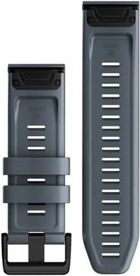 Pasek silikonowy Garmin 26mm (do Garmin Fenix 8/7X/6X (51mm), Tactix i inne), niebieski V4, QuickFit, 010-13117-05