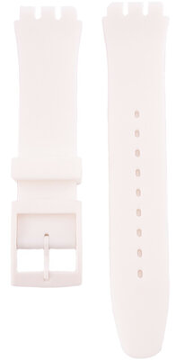 Pasek silikonowy Ricardo Barletta (do Swatch), biały