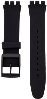 Pasek silikonowy Ricardo Barletta (do Swatch), czarny