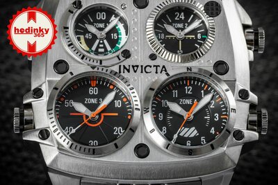 Invicta Aviator Zulu Time Quartz 50mm 35198