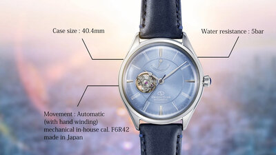 Orient Star Classic Open Heart Automatic RE-AT0203L00B