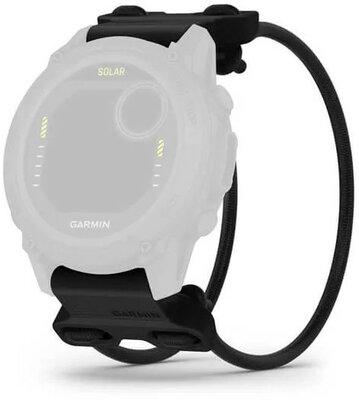 Pasek silikonowy Garmin 22mm Bungee Mount (do Garmin Fenix 8/7/6 (47mm), Epix 2 itp.), czarny, QuickFit, 010-13249-01