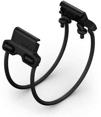 Silikonowy pasek Garmin 22mm Bungee Mount(pro Garmin Fenix 8/7/6 (47mm), Epix 2 aj.), czarny, QuickFit