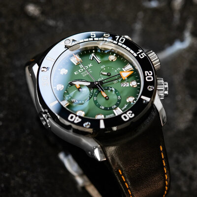 Edox CO-1 Quartz Chronograph 10242-TIN-VIN