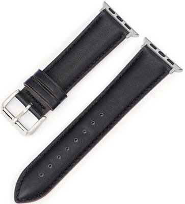 pasek skórzany Ricardo (do Apple Watch 38/40/41mm), czarny V2