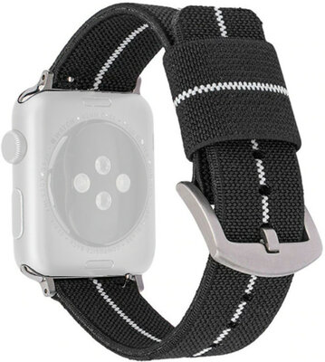 pasek nylonowy Ricardo (do Apple Watch 38/40/41mm), czarny V1