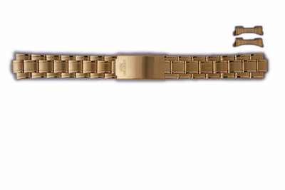 Stalowa bransoleta Orient KBBAYGG, złoty