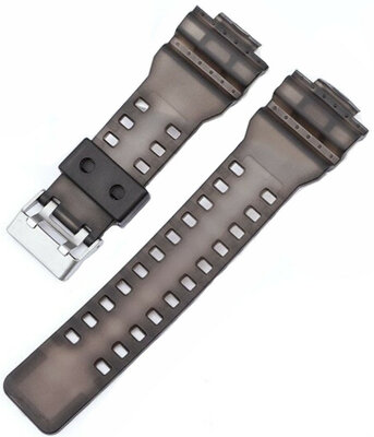 pasek plastikowy Ricardo Felino 16mm (do Casio G-Shock GA-100, GA-110, GD-120, GLS-100), czarny V1