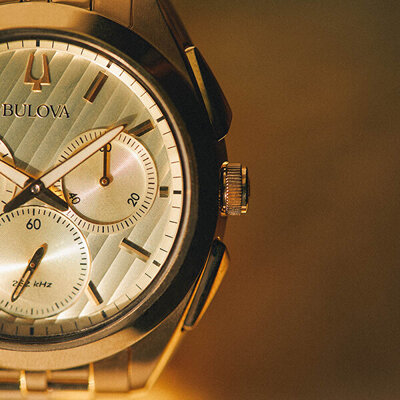 Bulova Curv Classic Quartz Chronoghraph 97A125