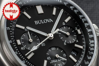 Bulova Lunar Pilot Quartz Chronograph 96B251 Special Edition (+ pasek zamienny)