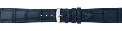 Skórzany pasek Morellato Tiglio 5673D74.062 M, niebieski, ekoskóra
