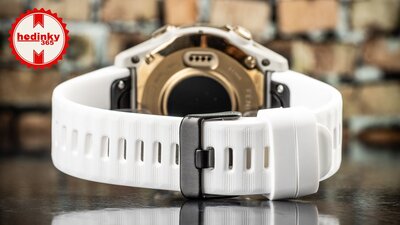 Pasek silikonowy Ricardo Livigno 20mm, White, QuickFit