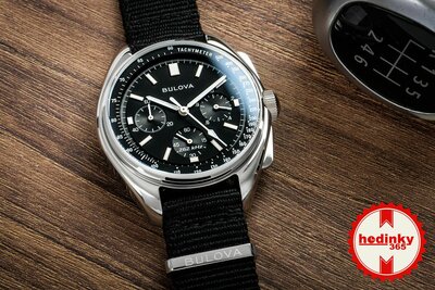 Bulova Lunar Pilot Quartz Chronograph 96A225