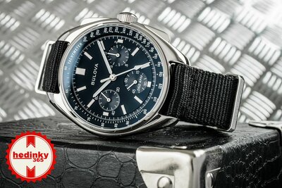 Bulova Lunar Pilot Quartz Chronograph 96A225