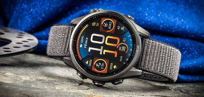 Nylonowy pasek Ricardo 20mm (pro Garmin Fenix 8/7S/6S (43mm), aj.), szary, przewlekany