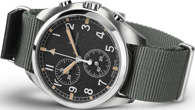 Hamilton Khaki Aviation Pilot Pioneer Quartz Chronograph H76522931