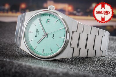 Tissot PRX Quartz T137.410.11.091.01 (w kolorze Tiffany Blue)