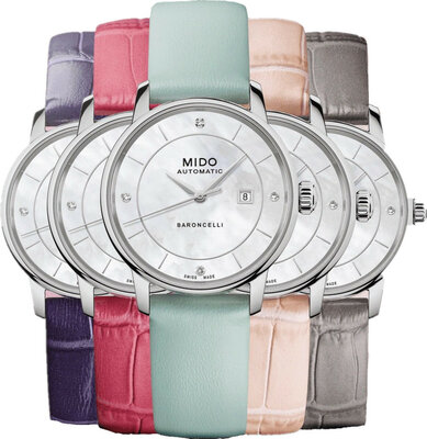 Mido Baroncelli Signature Lady Automatic M037.207.16.106.00 Special Edition (+ 4x zamienny pasek)