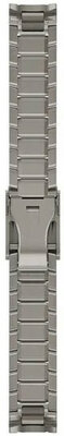 Tytanowa bransoleta Garmin 22mm (do Garmin MARQ 2), srebrna, QuickFit, 010-13225-12