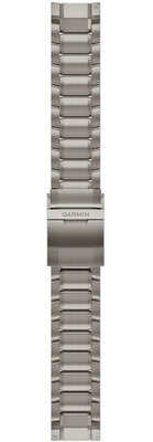 Tytanowa bransoleta Garmin 22mm (pro Garmin MARQ 2), srebrny, QuickFit