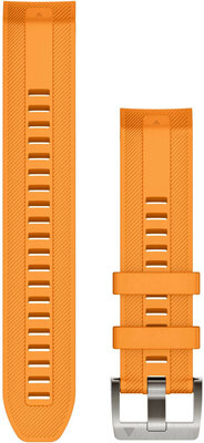 Pasek silikonowy Garmin 22mm (do Garmin MARQ), pomarańczowy, 010-13225-04