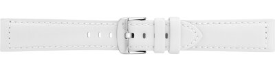 Skórzany pasek Morellato Capri 5761D82.017 M, biały, materiał z recyklingu