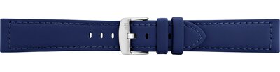 Pasek skórzany Morellato Capri 5761D82.062 M, niebieski, materiał z recyklingu