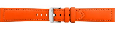 Pasek skórzany Morellato Capri 5761D82.086 M, pomarańczowy, materiał z recyklingu
