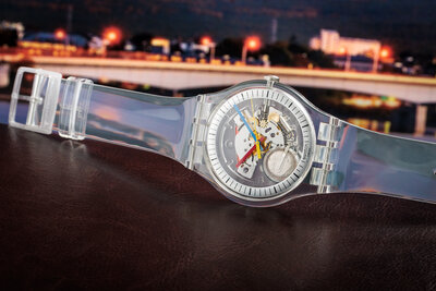 Swatch Clearly New Gent SO29K100-S06