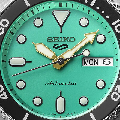 Seiko 5 Sports Automatic SRPK33K1 SKX 'Midi' Teal (w kolorze Tiffany Blue)