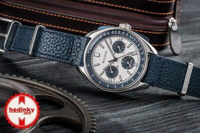 Bulova Lunar Pilot Quartz Chronograph 98K112 (+ pasek zamienny)