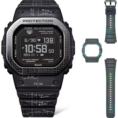 Casio G-Shock G-Squad DW-H5600EX-1ER (+ 2x pasek zamienny)