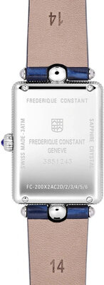 Frederique Constant Classics Art Deco Carrée Ladies Quartz FC-200MPW2AC2D6