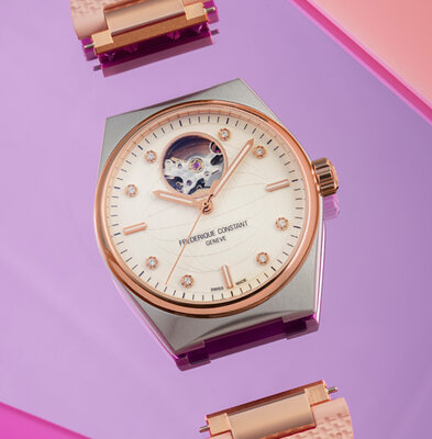 Frederique Constant Highlife Ladies Heart Beat Automatic FC-310VD2NH2B (+ zamienny pasek)