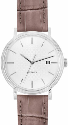 Pasek skórzany Hirsch Duke L 01028037-1, brązowy, skóra cielęca, długość L, Quick Release