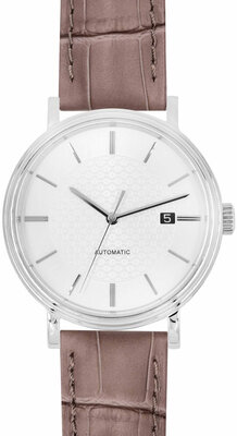 Pasek skórzany Hirsch Duke S 01028337-1, brązowy, skóra cielęca, długość S, Quick Release