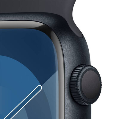 Apple Watch Series 9 GPS 45mm Midnight Aluminium Case / Midnight Sport Band - M/L