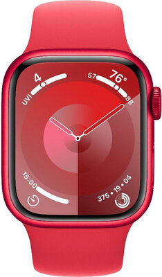 Apple Watch Series 9 GPS 41mm (PRODUCT) RED Aluminium Case / (PRODUCT) RED Sport Band - S/M